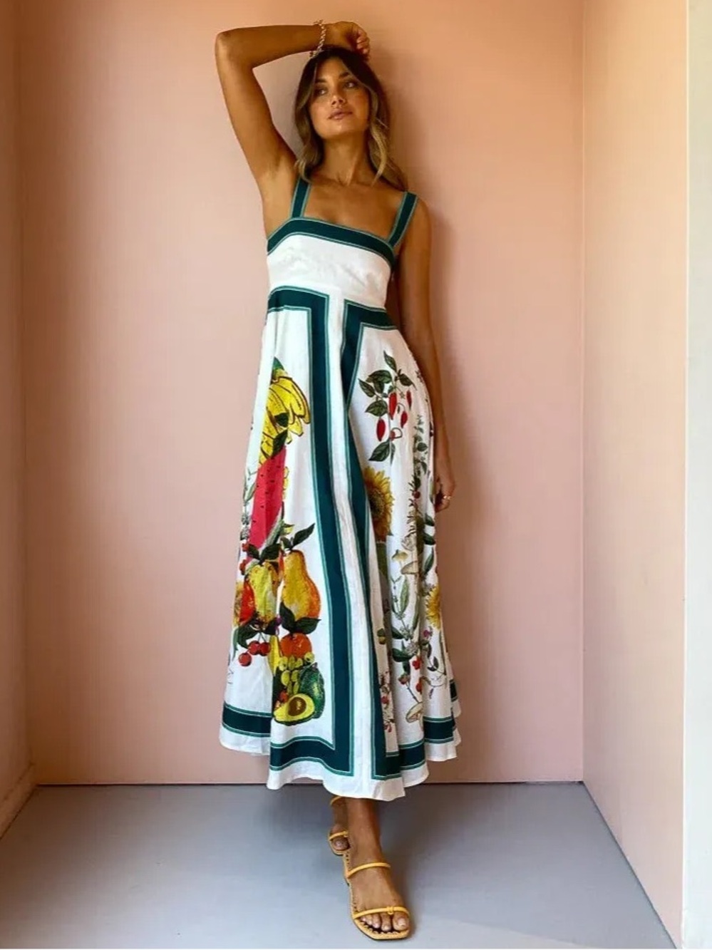 Alemais Frutta Midi Dress